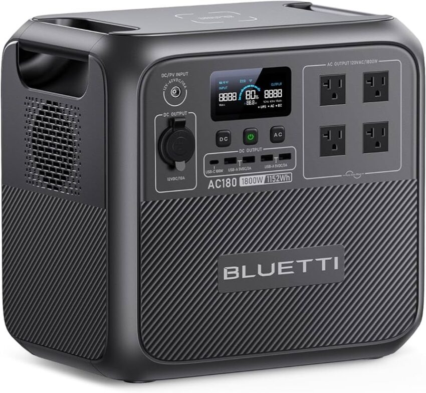 Bluetti Ac180T Portable Power Station