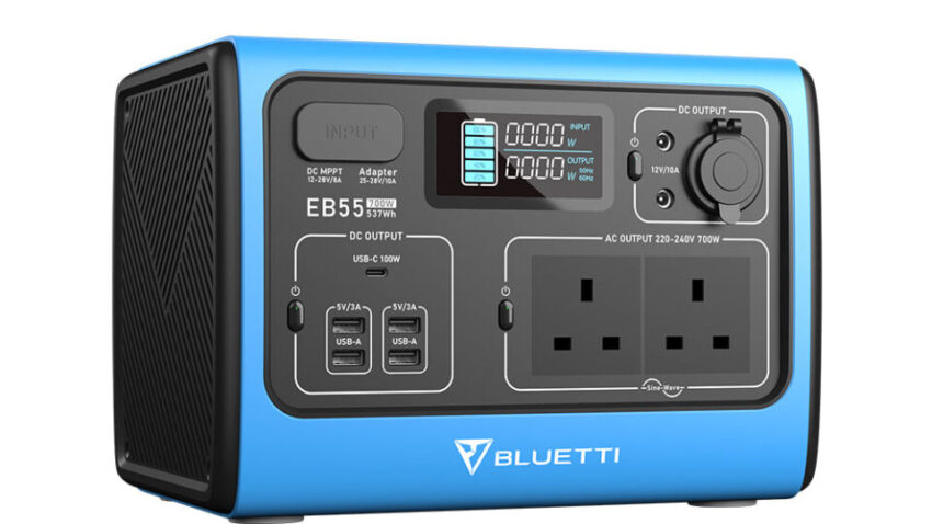 Bluetti Eb55 Portable Power Station Review