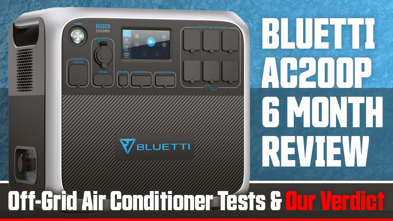 Review Bluetti Ac200P L Portable Power